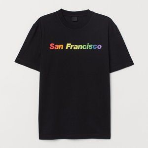 LGBTI San Francisco Logo T-Shirt | Pride Rainbow